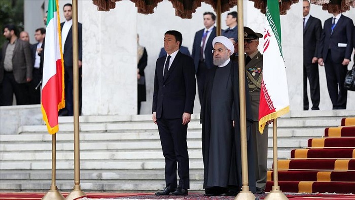 Matteo Renzi en visite à Téhéran